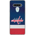 NHL Washington Capitals Jersey LG Stylo 6 Clear Case