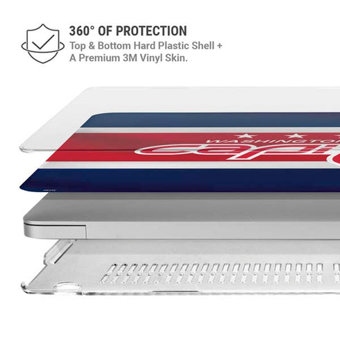 NHL Washington Capitals Jersey MacBook Air 15in (2023-2025) Case plus Skin
