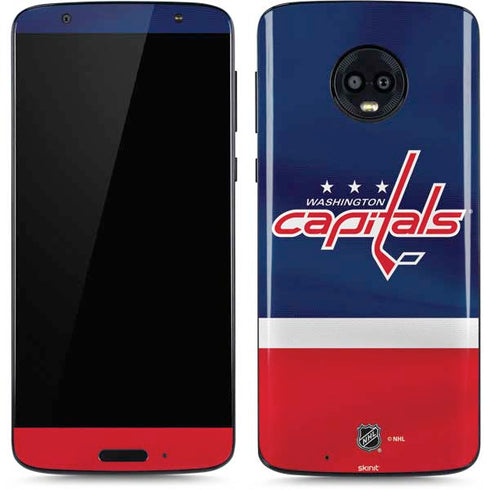 NHL Washington Capitals Jersey Moto G6 Skin