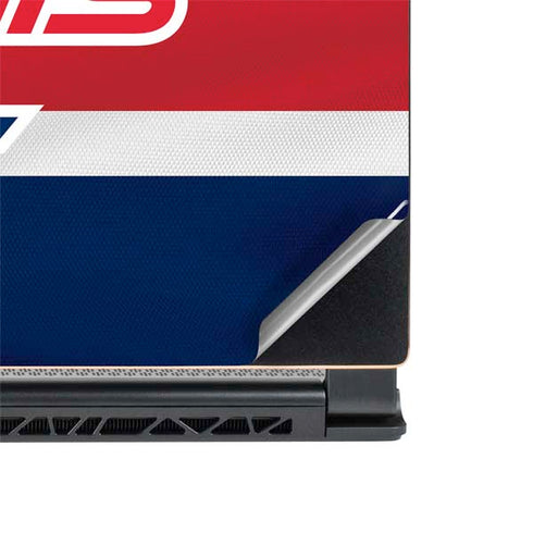 NHL Washington Capitals Jersey MSI GS65 Stealth Laptop Skin