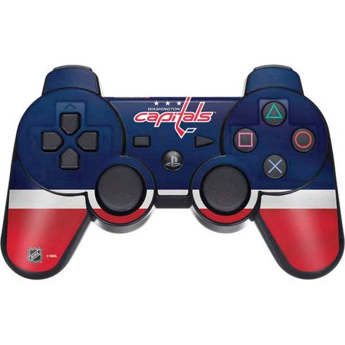 NHL Washington Capitals Jersey PS3 Dual Shock wireless controller Skin