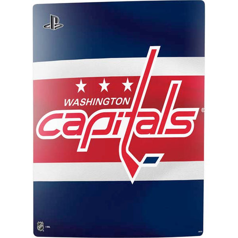 NHL Washington Capitals Jersey PS5 Console Skin