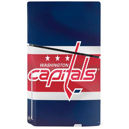 NHL Washington Capitals Jersey PS5 Slim Disk Console Skin