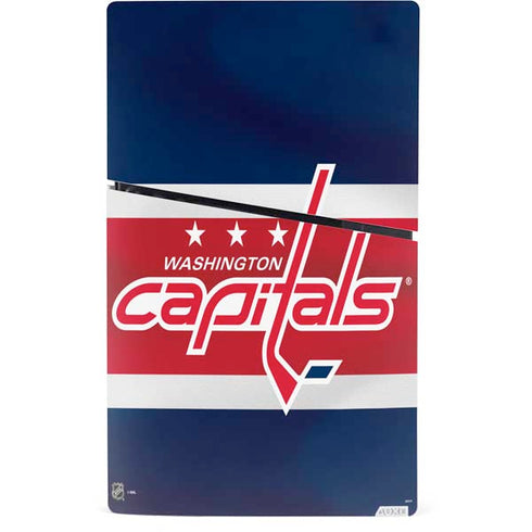 NHL Washington Capitals Jersey PS5 Slim Digital Edition Console Skin
