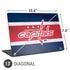 NHL Washington Capitals Jersey Universal Laptop 13in (10.6 x 7.6in) Skin