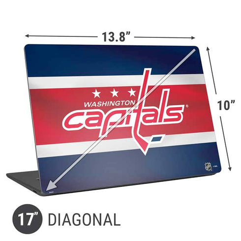 NHL Washington Capitals Jersey Universal Laptop 17in (13.8 x 10in) Skin