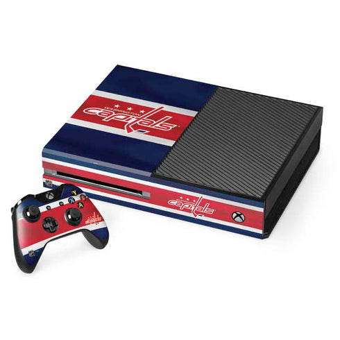 NHL Washington Capitals Jersey Xbox One Console and Controller Bundle Skin