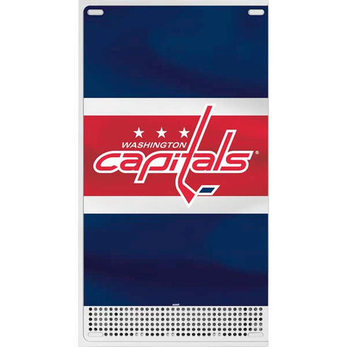 NHL Washington Capitals Jersey Xbox Series S Console Skin