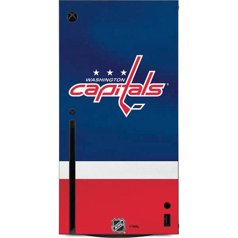 NHL Washington Capitals Jersey Xbox Series X Console Skin