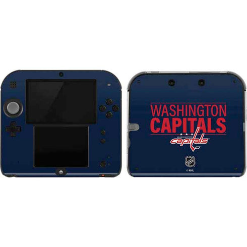 NHL Washington Capitals Lineup Nintendo 2DS Skin