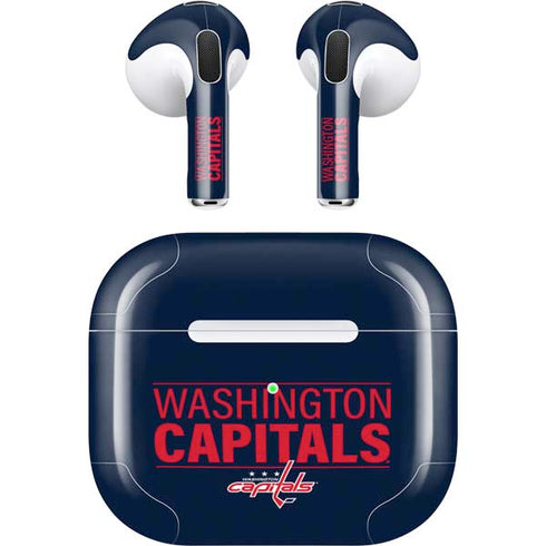 NHL Washington Capitals Lineup Apple AirPods (3rd Gen 2021) Skin