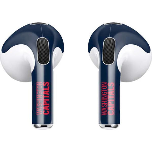 NHL Washington Capitals Lineup Apple AirPods (3rd Gen 2021) Skin