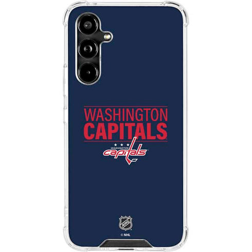 NHL Washington Capitals Lineup Galaxy A54 5G Clear Case