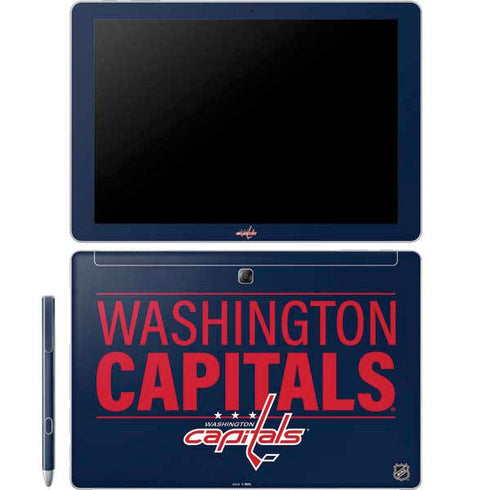 NHL Washington Capitals Lineup Galaxy Book 12in Skin