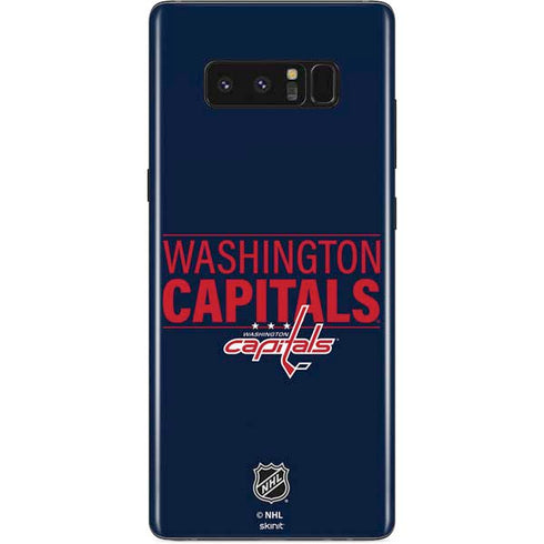 NHL Washington Capitals Lineup Galaxy Note 8 Skin