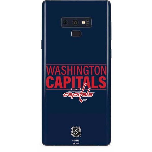 NHL Washington Capitals Lineup Galaxy Note 9 Skin