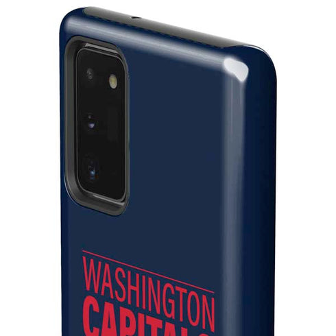 NHL Washington Capitals Lineup Galaxy Note20 5G Pro Case