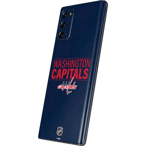 NHL Washington Capitals Lineup Galaxy Note20 5G Skin
