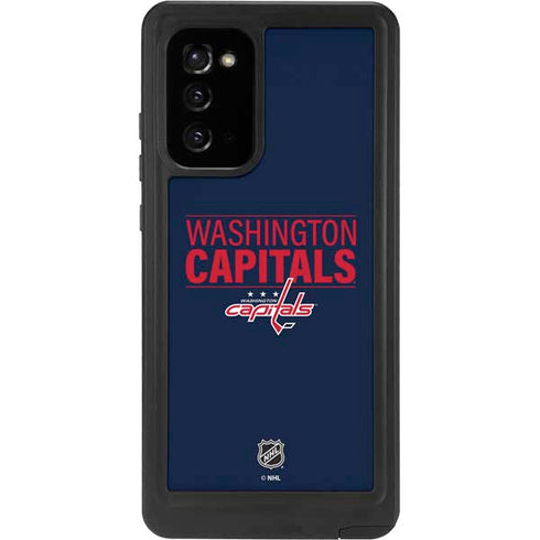 NHL Washington Capitals Lineup Galaxy Note20 5G Waterproof Case