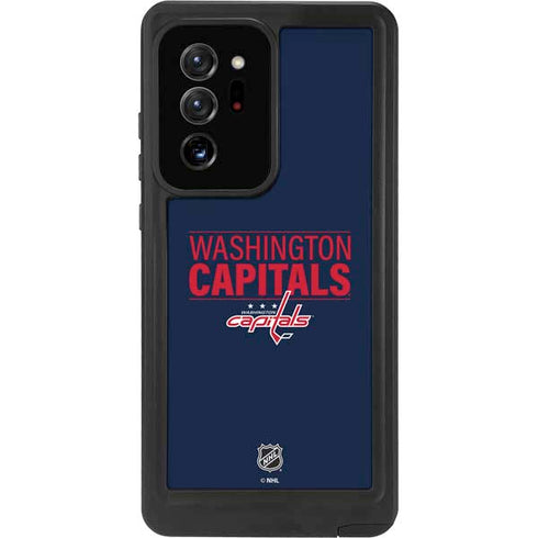NHL Washington Capitals Lineup Galaxy Note20 Ultra 5G Waterproof Case