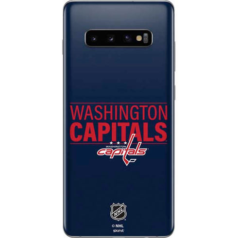 NHL Washington Capitals Lineup Galaxy S10 Plus Skin
