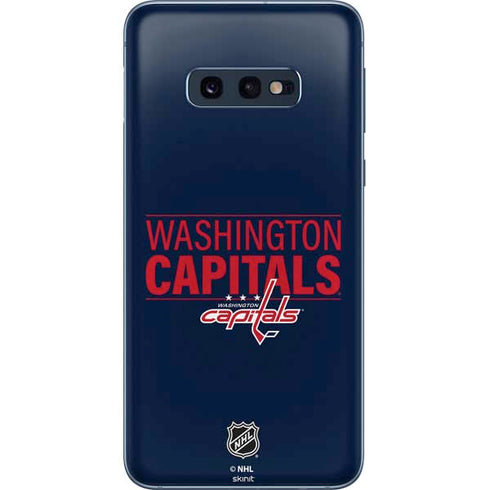 NHL Washington Capitals Lineup Galaxy S10e Skin