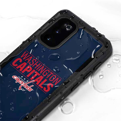 NHL Washington Capitals Lineup Galaxy S20 Waterproof Case