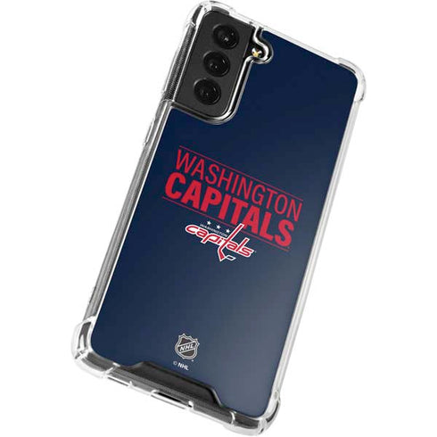 NHL Washington Capitals Lineup Galaxy S21 FE Clear Case