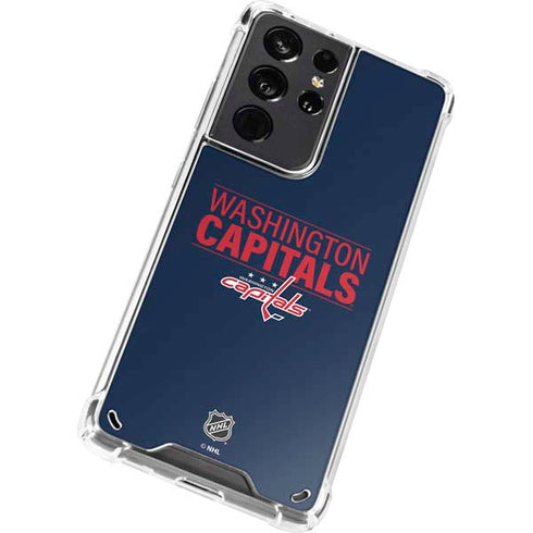 NHL Washington Capitals Lineup Galaxy S21 Ultra 5G Clear Case