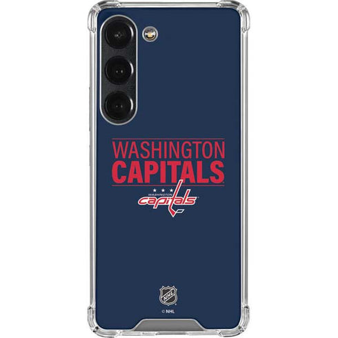NHL Washington Capitals Lineup Galaxy S23 Clear Case