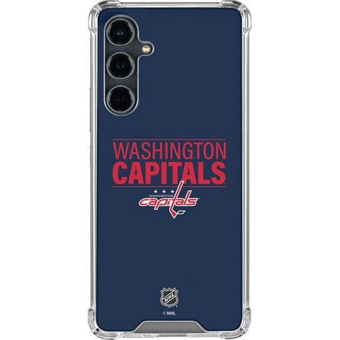 NHL Washington Capitals Lineup Galaxy S23 FE Clear Case