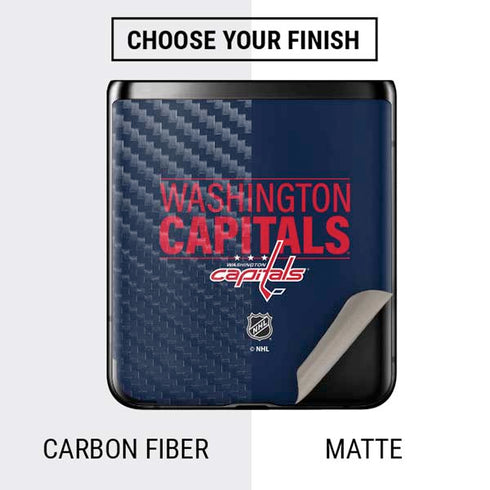 NHL Washington Capitals Lineup Galaxy Z Flip Skin