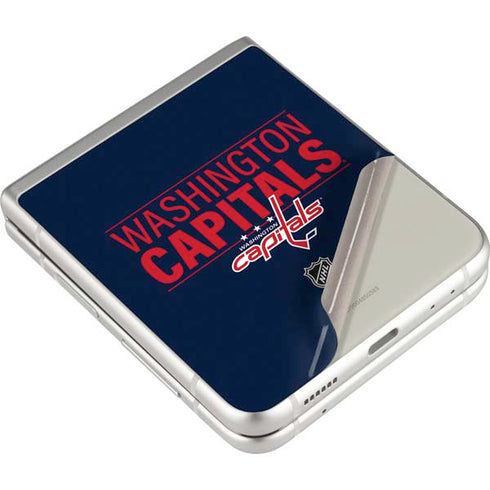 NHL Washington Capitals Lineup Galaxy Z Flip3 5G Skin