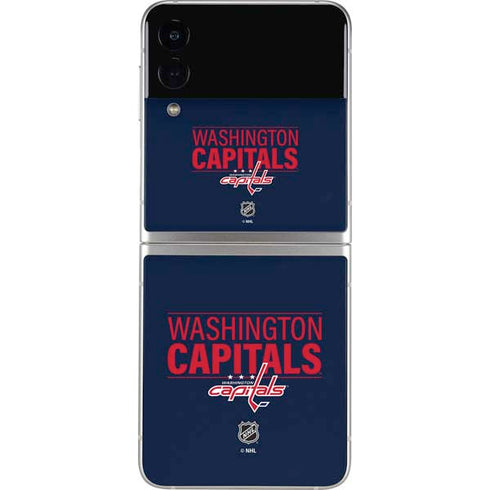 NHL Washington Capitals Lineup Galaxy Z Flip4 5G Skin