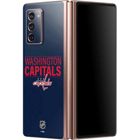 NHL Washington Capitals Lineup Galaxy Z Fold2 5G Skin
