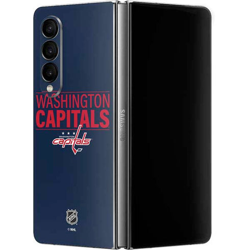 NHL Washington Capitals Lineup Galaxy Z Fold4 5G Skin
