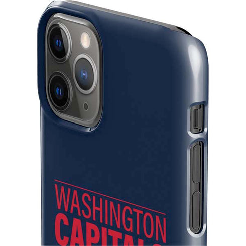 NHL Washington Capitals Lineup iPhone 11 Pro Lite Case