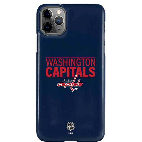 NHL Washington Capitals Lineup iPhone 11 Pro Max Lite Case