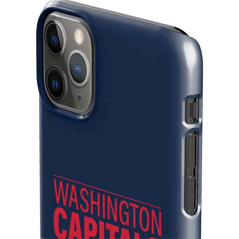 NHL Washington Capitals Lineup iPhone 11 Pro Max Lite Case