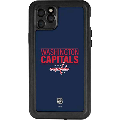 NHL Washington Capitals Lineup iPhone 11 Pro Max Waterproof Case