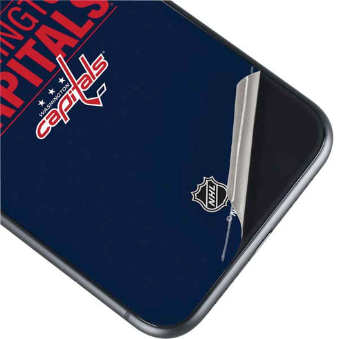 NHL Washington Capitals Lineup iPhone 11 Skin