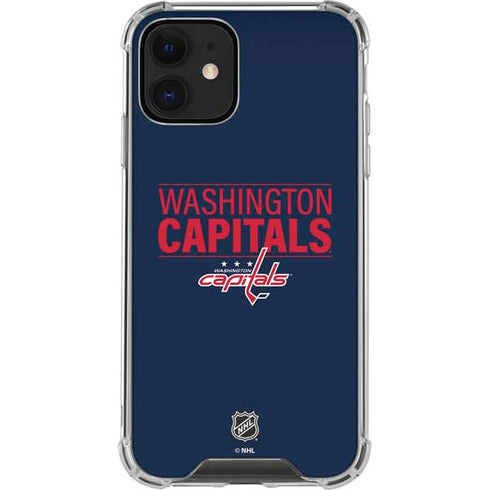 NHL Washington Capitals Lineup iPhone 12 Clear Case
