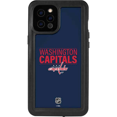 NHL Washington Capitals Lineup iPhone 12 Pro Max Waterproof Case