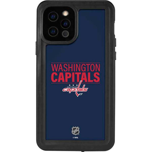NHL Washington Capitals Lineup iPhone 12 Pro Waterproof Case