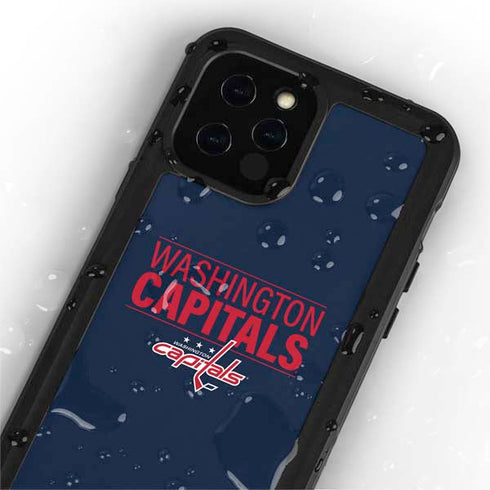 NHL Washington Capitals Lineup iPhone 12 Pro Waterproof Case