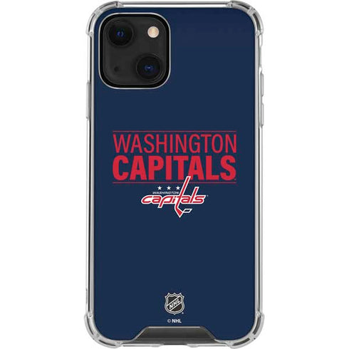 NHL Washington Capitals Lineup iPhone 13 Mini Clear Case