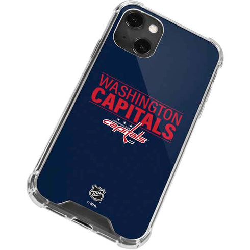 NHL Washington Capitals Lineup iPhone 14 Plus Clear Case