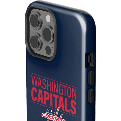 NHL Washington Capitals Lineup iPhone 14 Pro Max Impact Case