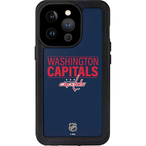NHL Washington Capitals Lineup iPhone 14 Pro Waterproof Case