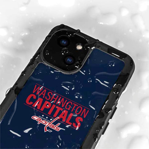 NHL Washington Capitals Lineup iPhone 15 Waterproof Case